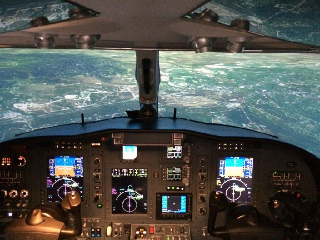 CJ3 Level 6 Cockpit