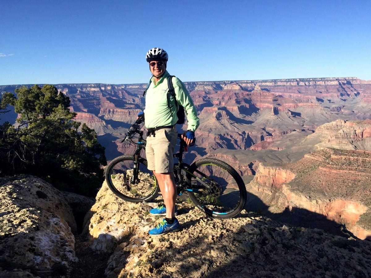 Biking the Grand Canyon South Rim Flying from KMYF to KGCN Personal Wings