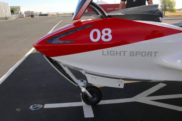 ICON A5 Nose Gear inspection