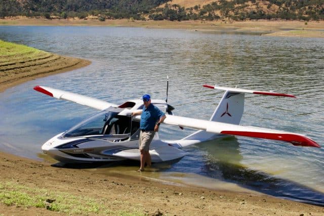 Rich Beaching at Eagle Island - ICON A5 Review