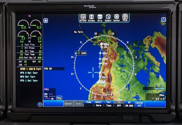 Viewing the Alternative Flight Plan KHIO-PANC before departing KLNK